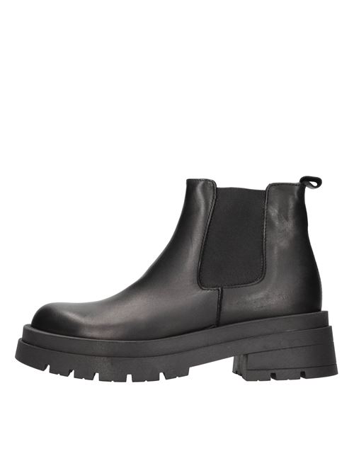 Scarponcini beatles in pelle e tessuto JOY WENDEL | 322 VIT.NERO